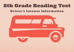 8th Grade Reading Test for Driver's License