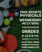 Free Athletic Physicals
